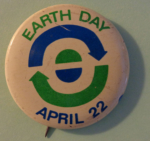 Earth Day button